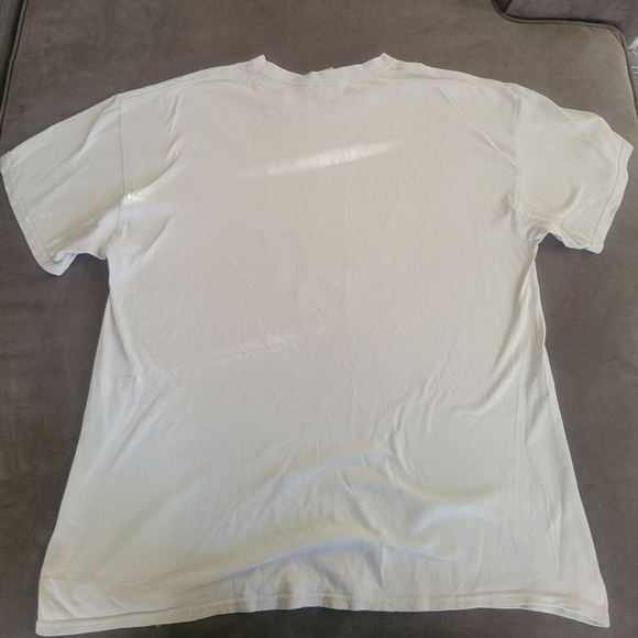 GIlDAN PISMO BEACH CALIFORNIA Tan Cotton Surf Print XL - Picture 5 of 5